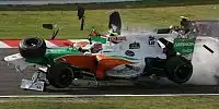 Bild zum Inhalt: Bitterer Doppelausfall für Force India