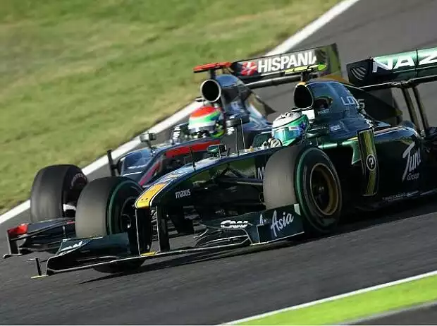 Heikki Kovalainen, Sakon Yamamoto Titel-Bild zur News: Heikki Kovalainen, Sakon Yamamoto