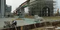 Bauarbeiten in Südkorea