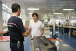 Sergio Perez (Sauber) zu Gast in Hinwil