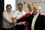 Norbert Haug (Mercedes-Motorsportchef), Mario Theissen (BMW Motorsport Direktor),  Wolfgang Ullrich (Audi Sportchef), Hans-Werner Aufrecht (ITR-Chef)