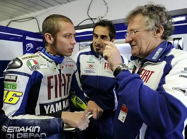 Valentino Rossi, Jeremy Burgess Titel-Bild zur News: Valentino Rossi, Jeremy Burgess