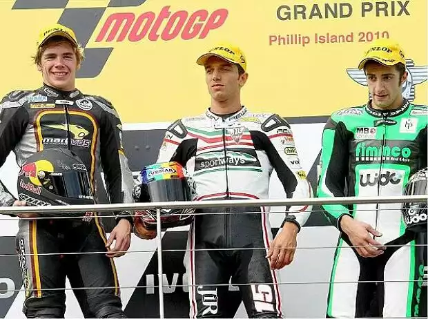 Scott Redding, Alex de Angelis, Andrea Iannone Titel-Bild zur News: Scott Redding, Alex de Angelis, Andrea Iannone