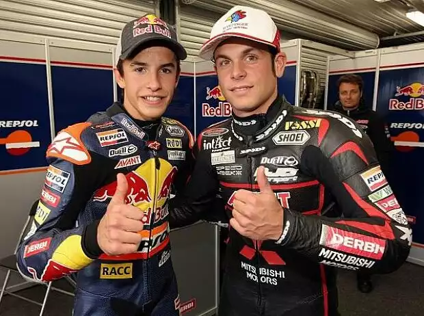 Marc Márquez, Sandro Cortese Titel-Bild zur News: Marc Márquez, Sandro Cortese