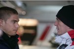 Edoardo Mortara (Signature) Wolfgang Ullrich (Audi Sportchef) 