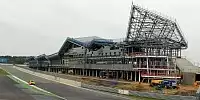 Bauarbeiten in Silverstone