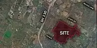 Satellitenbild des Areals in Austin