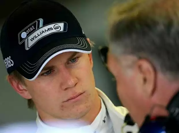 Titel-Bild zur News: Nico Hülkenberg und Patrick Head