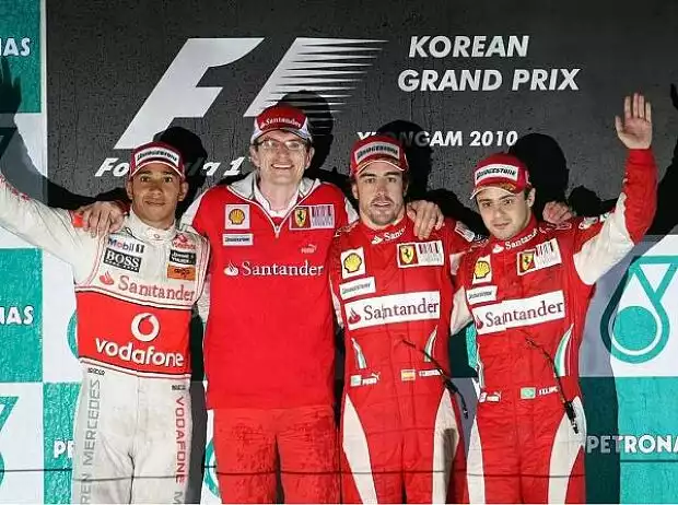 Podium in Südkorea 2010 Titel-Bild zur News: Podium in Südkorea 2010
