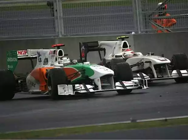 Titel-Bild zur News: Kamui Kobayashi, Adrian Sutil