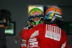 Felipe Massa und Fernando Alonso (Ferrari) 