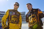 David Ragan (Roush) mit Crewchief Drew Blickensderfer