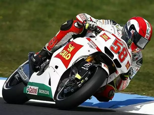 Marco Simoncelli Titel-Bild zur News: Marco Simoncelli