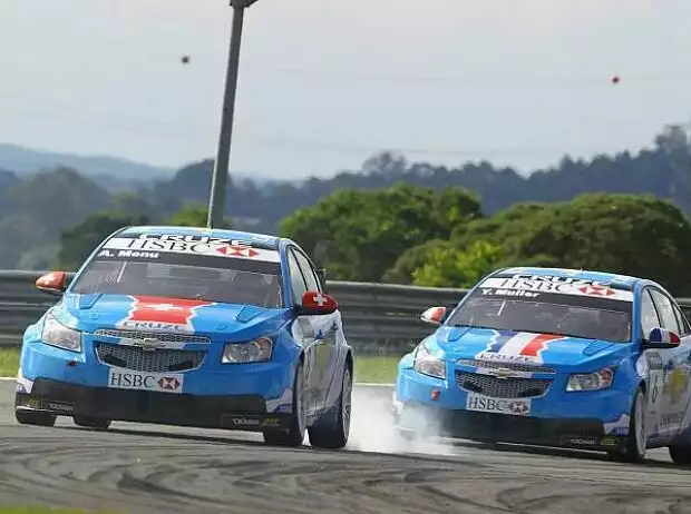 Yvan Muller, Alain Menu Titel-Bild zur News: Yvan Muller, Alain Menu