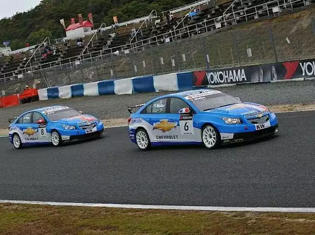 Yvan Muller, Alain Menu Titel-Bild zur News: Yvan Muller, Alain Menu