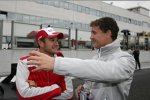 David Coulthard (Mücke-Mercedes) Timo Scheider (Abt-Audi) 