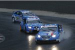 Yvan Muller (Chevrolet), Norbert Michelisz (Zengõ) und Robert Huff (Chevrolet)