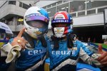 Robert Huff (Chevrolet) und Yvan Muller (Chevrolet) 