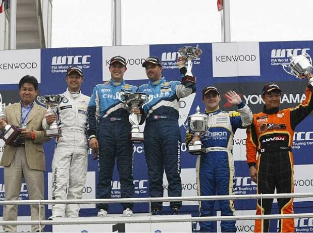 Andy Priaulx, Robert Huff, Yvan Muller, Yukinori Taniguchi, Norbert Michelisz Andy Priaulx, Robert Huff, Yvan Muller, Yukinori Taniguchi, Norbert Michelisz