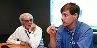 Bernie Ecclestone und Tavo Hellmund