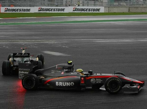 Titel-Bild zur News: Jarno Trulli, Bruno Senna