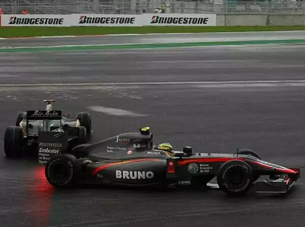 Jarno Trulli, Bruno Senna Titel-Bild zur News: Jarno Trulli, Bruno Senna