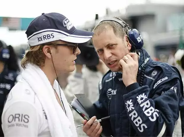 Nico Rosberg und Tony Ross Titel-Bild zur News: Nico Rosberg und Tony Ross