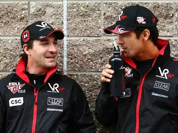 Lucas di Grassi, Timo Glock Titel-Bild zur News: Lucas di Grassi, Timo Glock