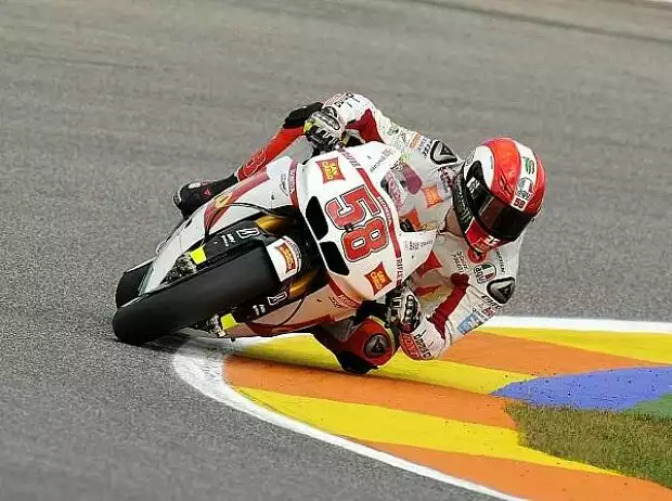 Marco Simoncelli Titel-Bild zur News: Marco Simoncelli