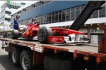 Das Auto von Fernando Alonso (Ferrari) 