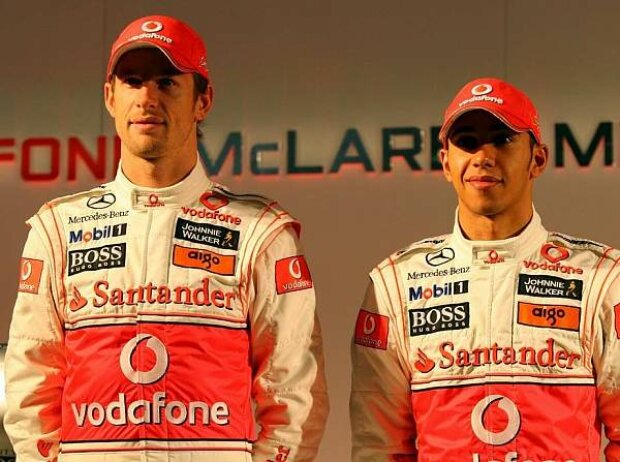 Jenson Button, Lewis Hamilton