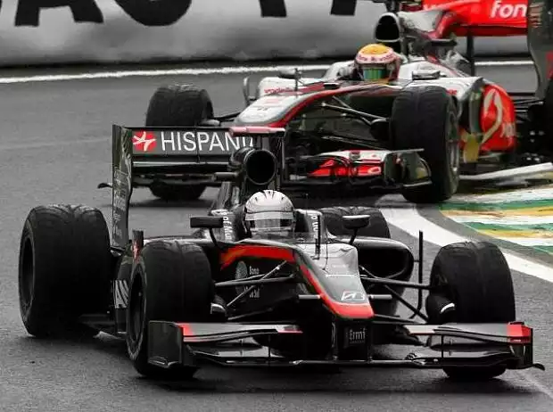 Titel-Bild zur News: Lewis Hamilton, Christian Klien