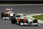 Vitantonio Liuzzi vor Adrian Sutil (Force India) 