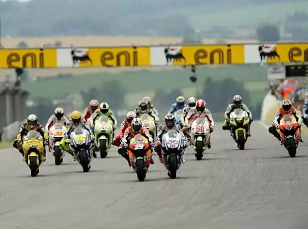 MotoGP-Start Titel-Bild zur News: MotoGP-Start
