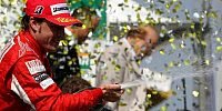Bild zum Inhalt: Ferrari: Alonso glücklich - Massa im "Pech-Modus"