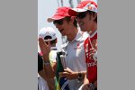 Jenson Button (McLaren) und Fernando Alonso (Ferrari) 
