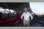 Ferrari-Präsident Luca di Montezemolo hat seine Probefahrt schon hinter sich