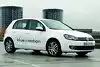 Bild zum Inhalt: Volkswagen zeigt Golf Blue E-Motion