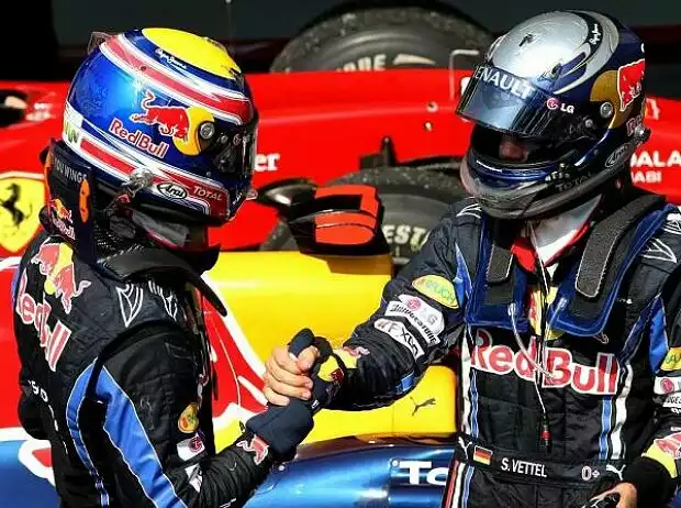 Sebastian Vettel, Mark Webber Titel-Bild zur News: Sebastian Vettel, Mark Webber