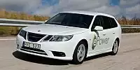 Bild zum Inhalt: Los Angeles: Saab präsentiert den 9-3 mit Elektroantrieb