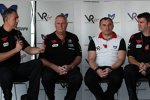 Virgin-PK: Nick Wirth, John Booth, Nikolai Fomenko und Graeme Lowdon