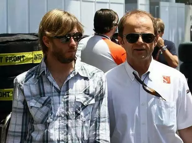 Nick Heidfeld und Josef Leberer Titel-Bild zur News: Nick Heidfeld und Josef Leberer