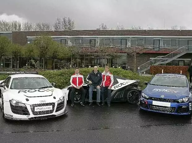 Tom Kristensen, Hans-Joachim Stuck und Mattias Ekström Titel-Bild zur News: Tom Kristensen, Hans-Joachim Stuck und Mattias Ekström