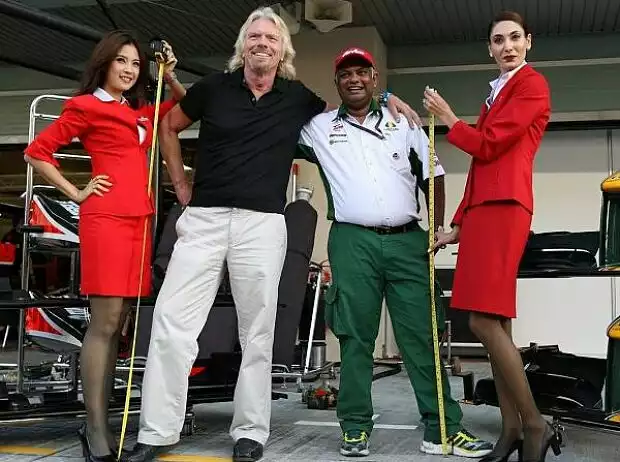 Richard Branson und Tony Fernandes Titel-Bild zur News: Richard Branson und Tony Fernandes
