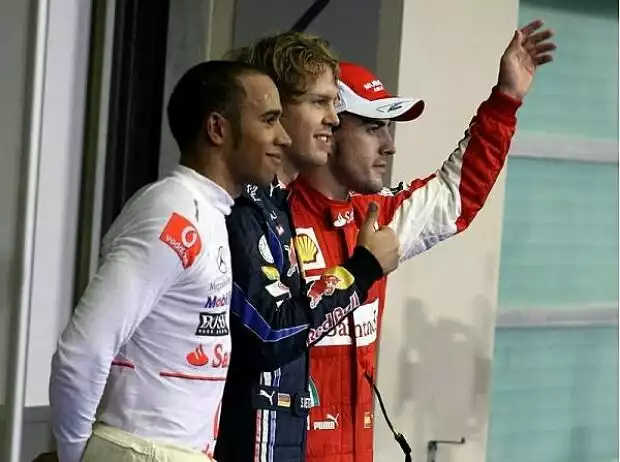 Lewis Hamilton, Sebastian Vettel und Fernando Alonso Titel-Bild zur News: Lewis Hamilton, Sebastian Vettel und Fernando Alonso