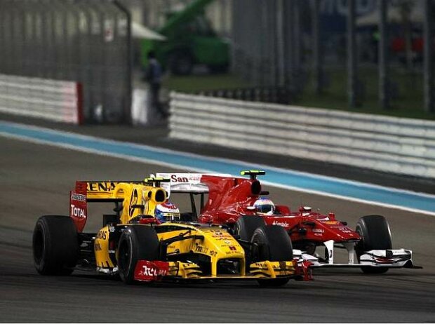 Titel-Bild zur News: Fernando Alonso, Vitaly Petrov