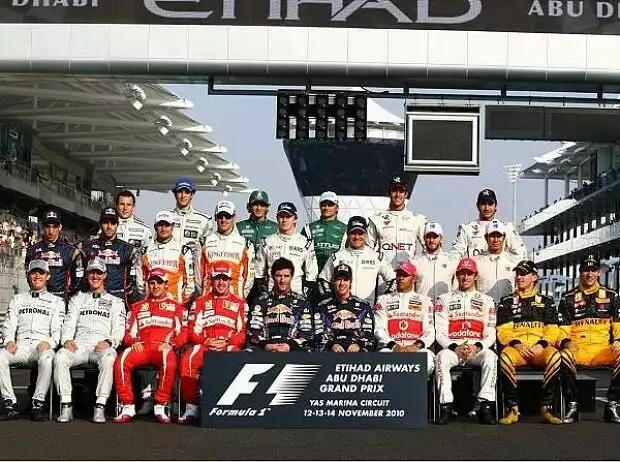 Formel-1-Fahrer 2010 Titel-Bild zur News: Formel-1-Fahrer 2010