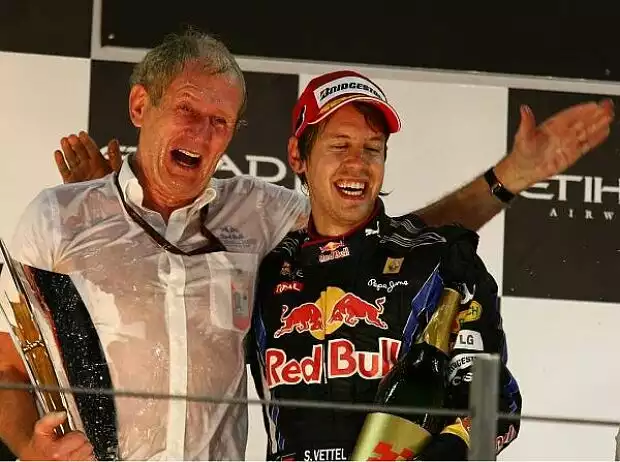 Helmut Marko (Motorsportchef), Sebastian Vettel Titel-Bild zur News: Helmut Marko (Motorsportchef), Sebastian Vettel