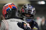 Jenson Button (McLaren) und Sebastian Vettel (Red Bull) 