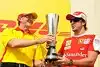 Bild zum Inhalt: Alonso gewinnt DHL Fastest Lap Trophy